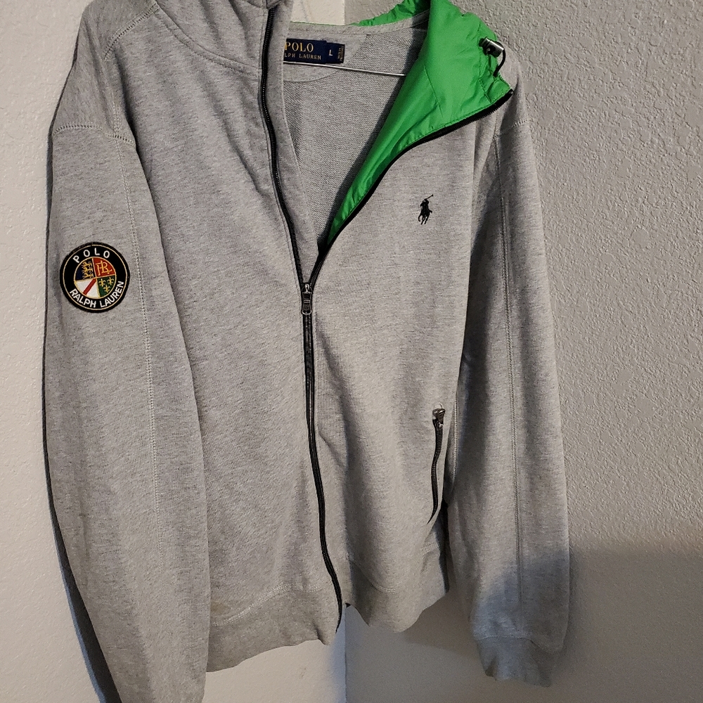 POLO RALPH LAUREN MEN'S FULL ZIP HOODIE SWEATSHIRT